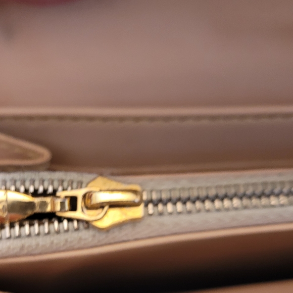 Auth 100% Louis Vuitton Monogram Multicolor Portefeuille Sarah Wallet - Picture 10 of 11